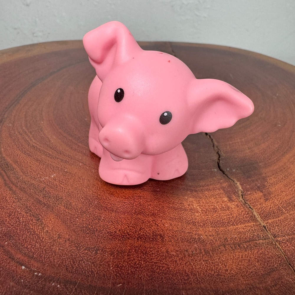 Fisher Price Little People Pink Pig Farm‎ Animal Figure Toy 2014 CHD20